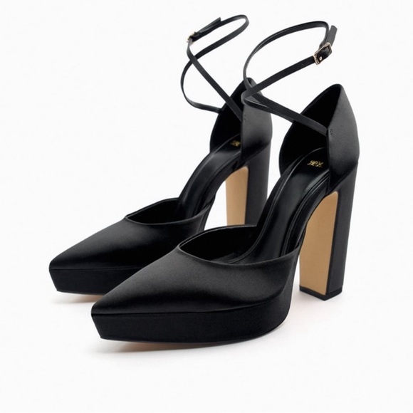 Zara Shoes - Zara Platform Heels Size 39